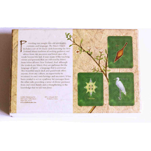 Maori Oracle Card Deck Book Set Schiffer Publishing Pa Minnell Esoteric