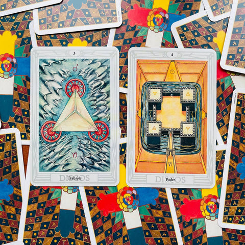 El Tarot Thoth de Aleister Crowley Standard Cards Spanish With Bag