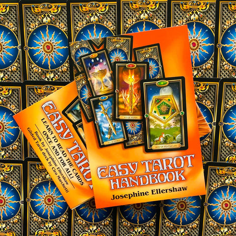 Easy Tarot Cards & Guidebook Set  – Llewellyn Fortune Telling Beginner Tarot Kit