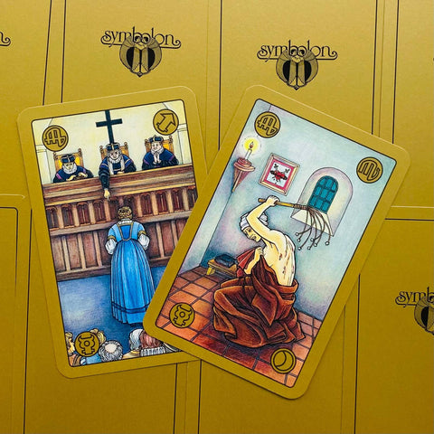 Symbolon Pocket Tarot Deck of Remembrance Cards Fortune Telling Agm