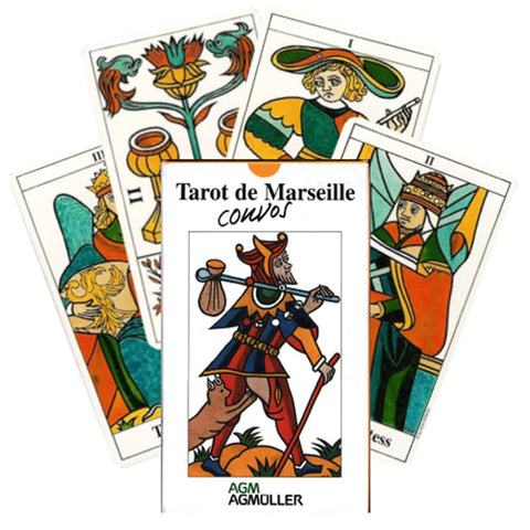 Tarot De Marsella Convos Deck Cards Spanish Edition Spalinger Agm