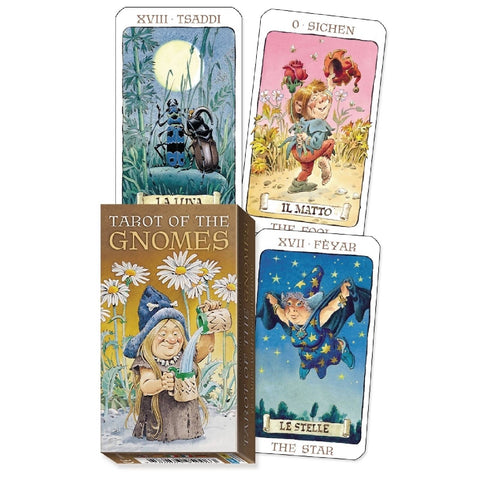 Tarot Of Gnomes Deck Cards Lo Scarabeo Lupatelli Esoteric Fortune Telling
