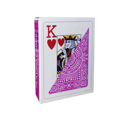 Texas Poker Hold Em Purple Playing Cards Modiano Jumbo Index Poker Size