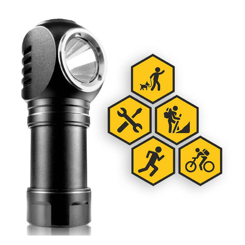 Everactive Dripple Flashlight Fl-55R Led Rechargeable 500 Lumens Waterproof
