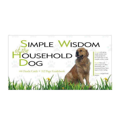 Simple Wisdom Of The Household Dog Oracle Cards & Book Schiffer Publishing