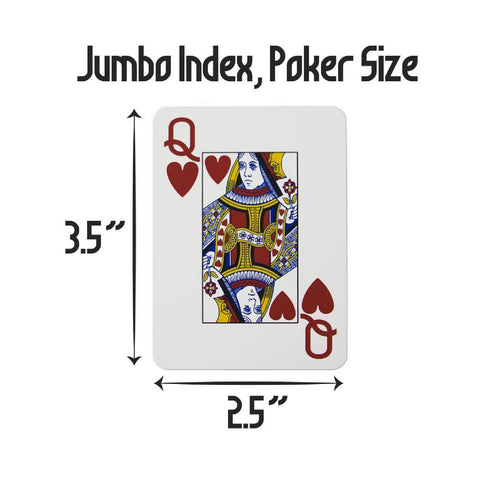 Texas Poker Hold Em Grey Playing Cards Modiano Jumbo Index Poker Size