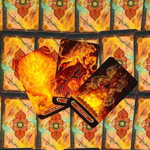 Cirque Du Tarot Cards Deck Llewellyn Leeza Robertson Josh Tufts