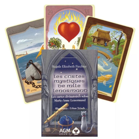 Les Cartes Mystiques De Mlle Lenormand Cards Deck French Edition