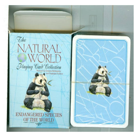 Endangered Species Of The Natural World Playing Cards Deck US Games Systems