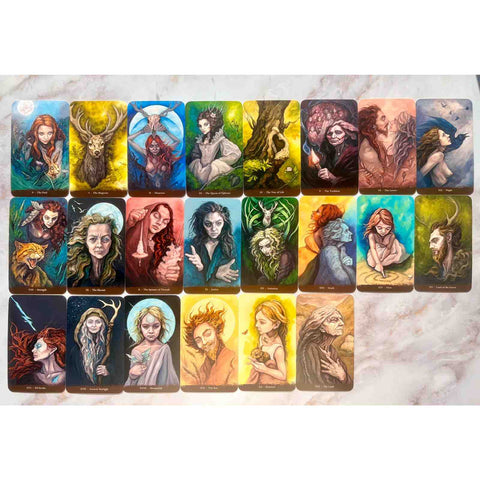 Witch Sister Tarot Cards Deck Julia Jeffrey Witchcraft Esoteric Llewellyn