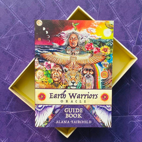 Earth Warriors Oracle Deck Cards Esoteric Fortune Telling Blue Angel