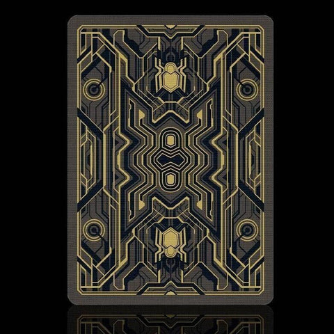 Spider-Man Black & Gold Playing Cards Deck Taiwan Playing Card Company