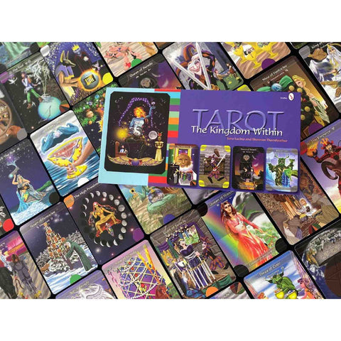 The Kingdom Within Tarot Cards Deck Book Set Schiffer Publishing Esoteric