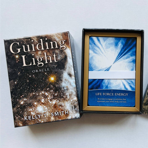 Guiding Light Oracle Cards Deck And Guidebook By Kelly T Smith Beyond Words