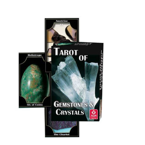 Tarot Of Gemstones & Crystals Cards Deck Hoffmann Helmut Agm