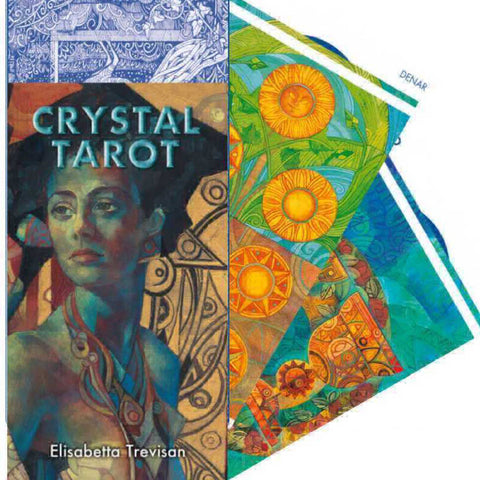 Crystal Tarot Deck Cards Esoteric Fortune Telling Lo Scarabeo
