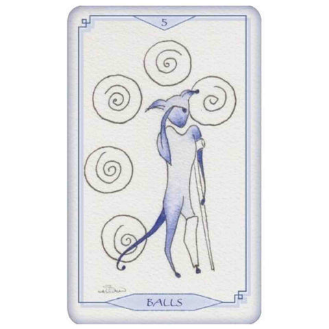 Bleu Cat Tarot Cards Deck Handbook Schiffer Publishing Beth Seilonen With Bag