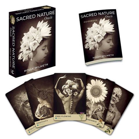 Sacred Nature Oracle Cards Deck – Transformational Guidance & Intuition