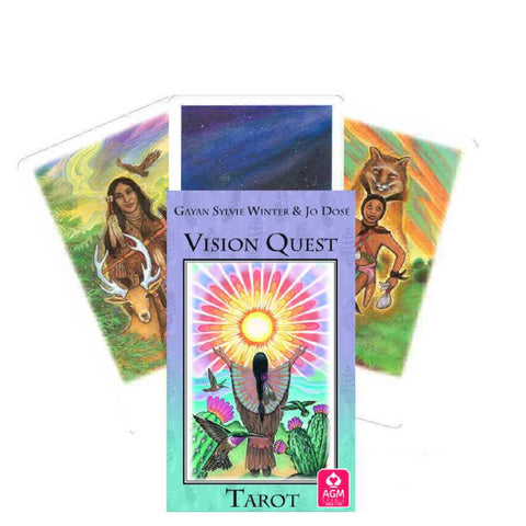 Vision Quest Tarot Cards Deck By Gayan Sylvie Winter Esoteric Agm