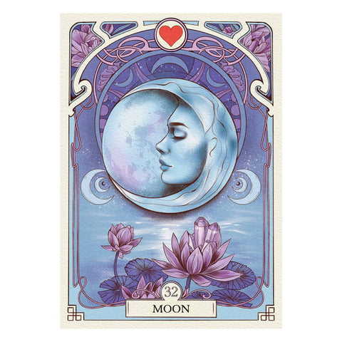 Romantic Lenormand Oracle Cards Deck Anna Oginski Esoteric