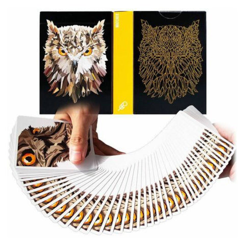 The Watcher Playing Cards Deck Difatta Riffle Shuffle Magic Tricks Animal