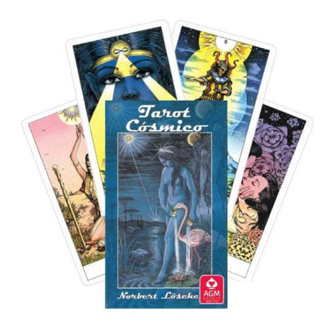 Tarot Cosmico Deck Cards Norbert Losche Esoteric Telling Spanish Edition