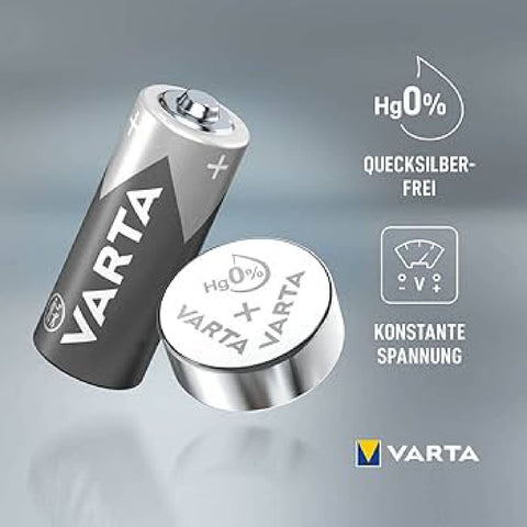 Varta V23GA 8Lr932 Alkaline Battery 23A 4223 12V 50Mah 1Bl