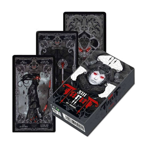 Xiii Tarot By Nekro Cards Deck Gothic Baroque Fantasy Art Esoteric Fournier