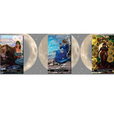 The Witches Tarot Mini Cards Deck Llewellyn Ellen Dugan Esoteric Fortune