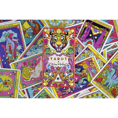 Tarot De El Dios De Los Tres cards Fournier