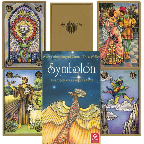Symbolon Pocket Tarot Deck of Remembrance Cards Fortune Telling Agm