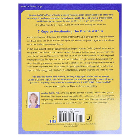 Chakra Yoga Anodea Judith Phd Awaken The Subtle Body Connect Book Llewellyn
