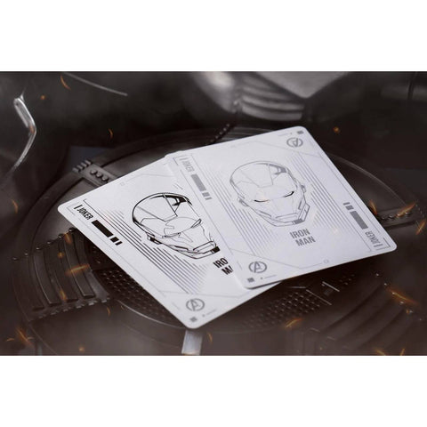 Iron Man: Mk 1 Playing Cards Paper Matte Finish Led Lights Difatta