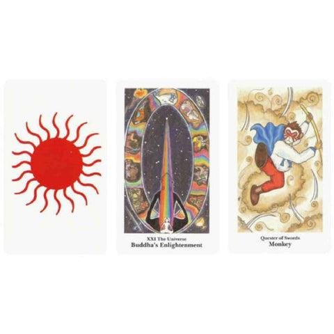 Sol Invictus The God Tarot Cards Deck Book Set Schiffer Publishing Huggens