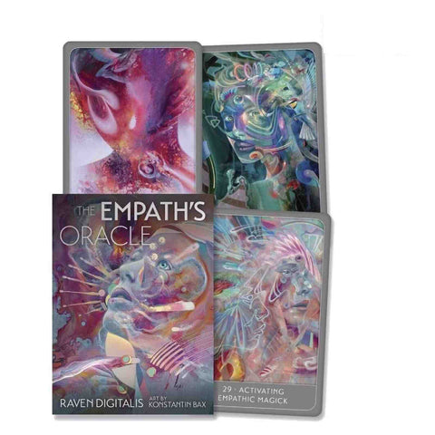 The Empaths Oracle Cards Deck Llewellyn Raven Digitalis Konstantin Bax Mind