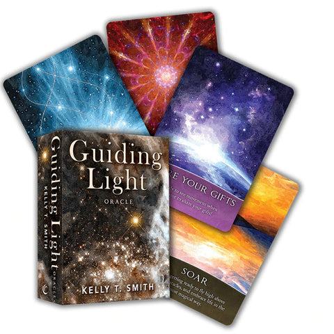 Guiding Light Oracle Cards Deck And Guidebook By Kelly T Smith Beyond Words