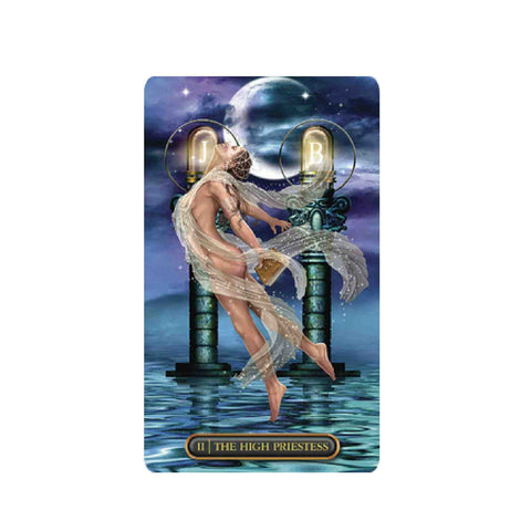 Gilded Tarot Royale Mini Cards Deck Llewellyn Ciro Marchetti Small Edition