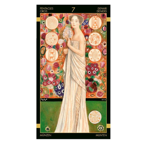 Golden Tarot Of Klimt Deck Cards Multilingual Lo Scarabeo By Gustav Klimt