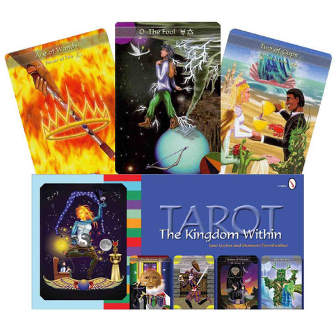 The Kingdom Within Tarot Cards Deck Book Set Schiffer Publishing Esoteric