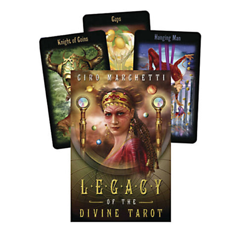 Legacy Of The Divine Tarot Cards Deck Ciro Marchetti Esoteric Llewellyn