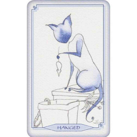 Bleu Cat Tarot Cards Deck Handbook Schiffer Publishing Beth Seilonen With Bag