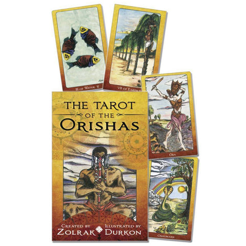 Tarot Of The Orishas Cards Deck Llewellyn Zolrak Durkon 77 Cards Guidebook