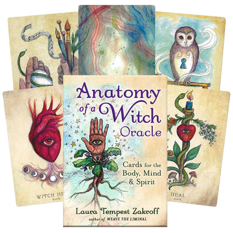 Anatomy Of A Witch Oracle Cards Deck Llewellyn By Laura Tempest Zakroff