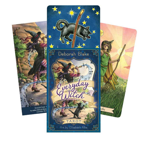 Everyday Witch Tarot Cards Deck Deborah Blake Esoteric Llewellyn