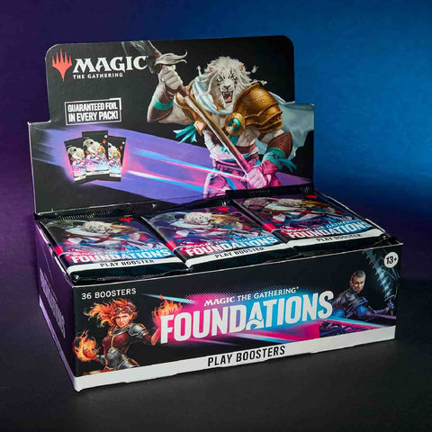 MTG Foundations Play Booster Box 36 Sealed Play Boosters Magic The Gathering
