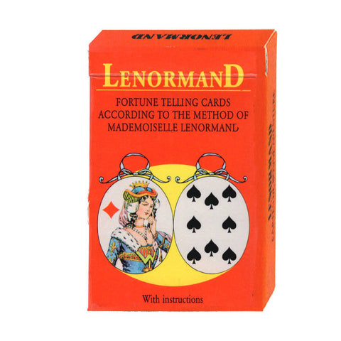Mlle Lenormand Oracle Cards Deck Esoteric Telling With Bag