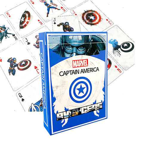 Captain America Stripper Playing Cards Deck Jlcc Magic Poker Marvel Avengers