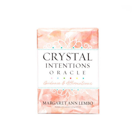 Crystal Intentions Oracle Guidance Affirmations Llewellyn Margaret Ann Lembo