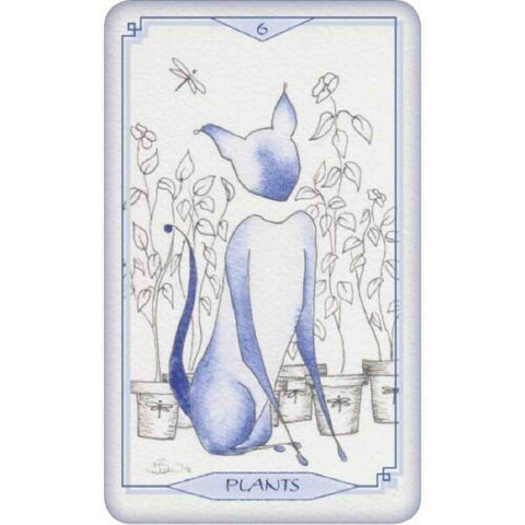Bleu Cat Tarot Cards Deck Handbook Schiffer Publishing Beth Seilonen With Bag