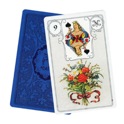 Lenormand Blue Owl Premium Edition Silver Foil Cards Deck Agm Urania